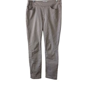 WESTBOUND THE PARK AVENUE FIT WOMEN'S BEIGE STRAIGHT LEG JEANS SIZE 10L